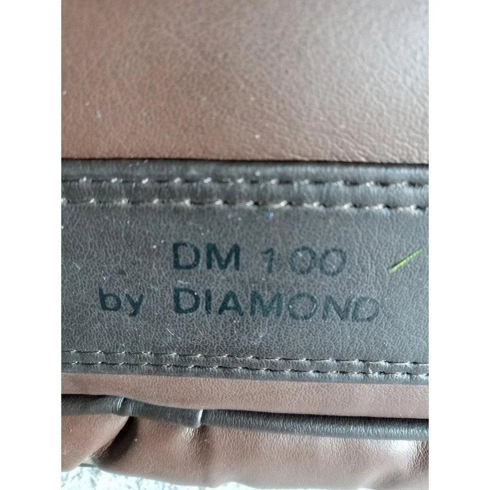 Vintage Diamond 100 Leather Camera Bag